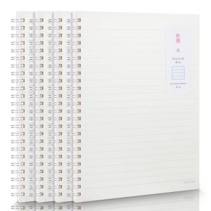 Deli Spiral Notebook / Buku Spiral Cover PP Transparant Waterproof A5 B5 60 Lembar LPX560