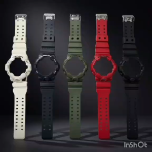 FREE BATTERY Gshock GA700 Strap and Bezel Case Band Watch Ga710
