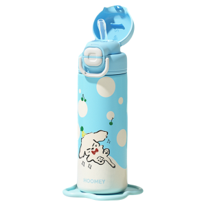 HOOMEY | School Use Childrens Insulated Cup with Straw