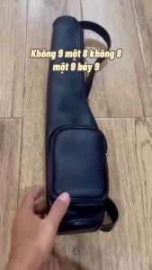 Túi da đeo hông xách tay đựng Sáo tiện dụng linh hoạt size 60cm. Có 2 màu túi vàng và túi đen