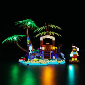 [PRE-ORDER] Light Kit 40566 IDEAS RAY THE CASTAWAY (Only LED Light kit No blocks Model)