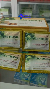 Viên ngậm Bảo Thanh không đường Vĩ 5 viên. Hộp 20 vĩ
