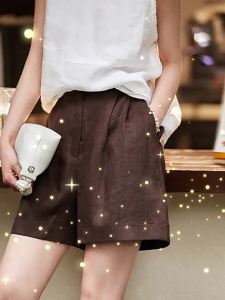 Lightweight Petite-Friendly High Waist A-Line Shorts
