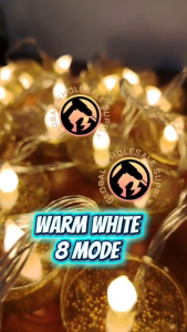 5METER 20L Premium Oil Lamp (MIX /WARM COLOUR)  Diya Light Casing for Diwali / Deepavali Decoration - Agal Vilakku Light