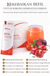 BElixz BEFIL L-Arginine CoQ10 Heart Wellness Circulation Support Antioxidant Watsons Health Supplement Halal Malaysia Daily Vitality Nutrition Energy