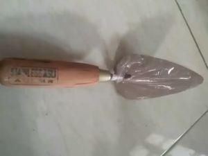 PROMO cetok stenlise kecil 14x8 Cetok Sendok Semen KM asli  Alat Pengaduk Luluh Loloh luluh