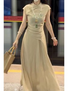 High-end 2026 New Design Chinese Style Cheongsam Outfit