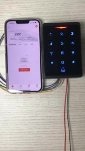 Bàn Phím Cảm Ứng Có Đèn Nền RFID Với Hỗ Trợ Ứng Dụng Tuya Đầu Đọc Thẻ EM Chống Phá Hoại Chống Nước IP66 Wifi 2.4G Cho Hệ Thống Kiểm Soát Truy Cập