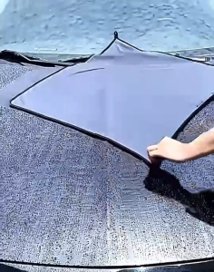 ผ้าไมโครไฟเบอร์ ผ้าซับน้ำ หนา 1200 แกรม รุ่น2ด้าน เย็บขอบพรีเมี่ยม SUPER EXTRA DRY รุ่นหนานุ่ม ซับน้ำได้ทั้งคัน โดยไม่ต้องบิดน้ำ รุ่นเย็บขอบนุ่ม ไร้รอย