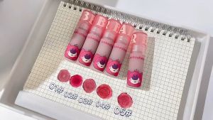 KAKASHOW Lotso Bear Lip Cream Velvet Lipstik Lip Clay Lipstick XX088