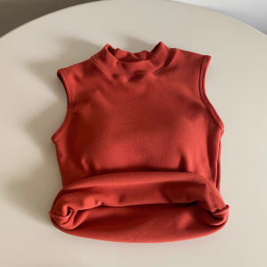 chaqi | Bust Support High Neck American Style Fitting Camisole