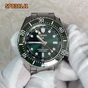Seiko PROSPEX Mechanical Mens Watch Outdoor Diving SPB381J1 round Face Synthetic Sapphire Mirror 200M Waterproof Japanese Movement