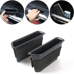 Car Door Side Storage Box for Ford Mustang 2015-2021 Handle Pocket Armrest Phone Container Interior Accessories