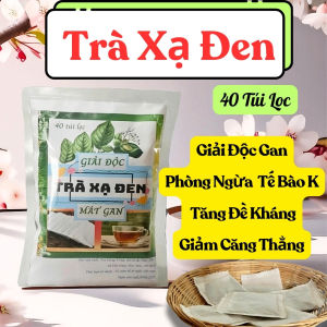 TRÀ XẠ ĐEN - giảm mụn hỗ trợ cải thiện ung thư 1 bịch 40 túi lọc - Trà Đông Y Việt