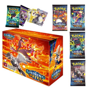 1 kotak/36packs/360pcs Kartu Pokemon Trading Card Game EVOLVING/DARKNESS Edisi Inggris Playing Card Collection SUN&MOON