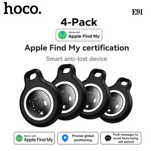 【4PCS】HOCO E91 Intelligent Positioning Anti-lost Device Set Bluetooth Smart Tag Finder Airtag Tracker Finder Locator For iPhone/iPad/Mac