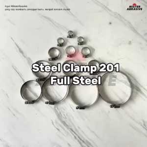 Klem Selang Pipa Besi Stainless Steel