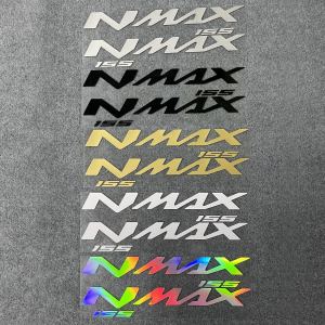 สติกเกอร์ติดไวนิลสะท้อนกันน้ำข้างรถจักรยานยนต์1คู่สำหรับ Yamaha NMAX 155 NMAX 155 NMAX