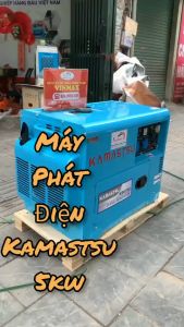 Máy phát điện chạy dầu Nhật Bản Kamstsu KD6700 5kw chống ồn