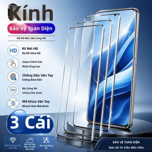 Bộ 3 Miếng Dán Bảo Vệ Màn Hình Độ Nét Cao Cho Samsung Galaxy S Series Kính Cường Lực Cong Chống Trầy Xước Chống Nước Cho S26 S25 S24 FE