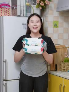 Lampure  Big Bag Thickened 80 Super Thick Baby and Infant Wipe -TXF