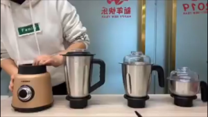 STARGOLD SG-1366 Stainless steel 3 in 1 Mixer Grinder Blender 600W POWERFUL COPPER MOTOR