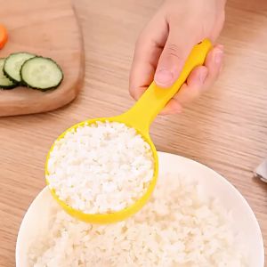 Centong Sendok Cetakan Nasi Bulat Setengah Lingkaran Anti Lengket Bento Onigiri Sushi