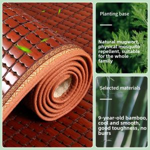ZTION | Mosquito-Repellent Non-Slip Cooling Bamboo Seat Cushion