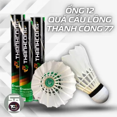 Ống Cầu Thành Công 77 Chính Hãng Quả Cầu Lông Hàng Chính Hãng Tiêu Chuẩn Thi Đấu Siêu Bền
