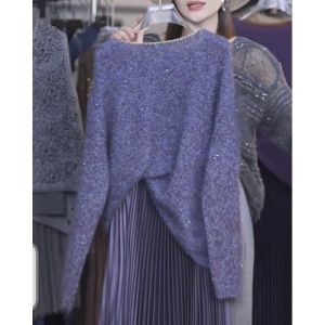 Knit Top & Loose Half Skirt Set Women