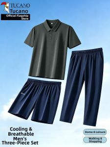 TUCANO | Summer Cool Silk Breathing Polo Shirt Set