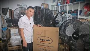 Bộ 2 Lồng Quạt Công Nghiệp SUPERWIN SPW600/SPW650/SPW750 Kích Thước 65/70/80cm Tương Thích Nhiều Mẫu Quạt