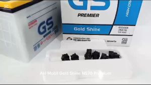 Aki Mobil Kijang Diesel /Grand/Isuzu ELP/Bison/Borneo/Hino dutro FL FG FM SG /Ford Everest/Colt Diesel GS Gold SHine NS70 Premium 65 Ampere