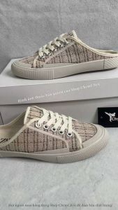 [Xả Lỗ Không Hộp] Giày Sục Nữ Vải Dạ Thoáng Mát Bản Cao Cấp (có Hộp Giày + Hộp Bảo Vệ)