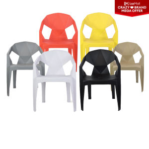 เก้าอี้ เก้าอี้พลาสติก เก้าอี้ประชุม #Jelly เก้าอี้มีพนักพิง เก้าอี้กินข้าว เก้าอี้นั่งเล่น เก้าอี้คาเฟ่ DC-23 มี 4 สี