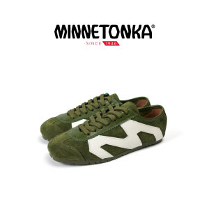 Minnetonka | Moss Green Retro Casual Shoes