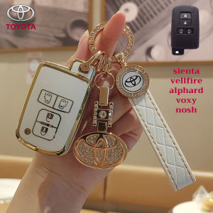 เคสกุญแจรีโมทรถยนต์ toyota sienta vellfire alphard voxy nosh พวงกุญแจ