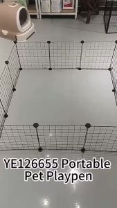 Happy Mall COD Fence Metal Mesh DIY Wardrobe Plastic Connector/Door Lock for DIY Dog Pet Cage Accessories