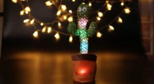 Dencing Cactus Dance Shake Cactus Toy USB Kaktus Plush Baby Toys Chrismas Gift