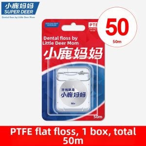 FAWN MUM | Ultra Fine PTFE Flat Floss 50m Mint Flavor