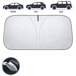 Car Front Windshield Visor Sunshade Sun-blinds Adapted For SUV MPV Hatchback Notchback Auto Interior Accessories