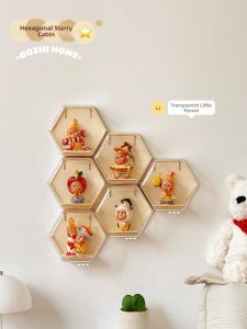 BOZHI | Wall Hanging Transparent Acrylic Display Shelf