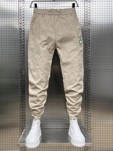 Quần Dài Nam Mùa Hè Phong Cách Hàn Quốc Thời Trang Đa Năng Quần Dài Ống Rộng Cạp Cao Quần Dài Thường Ngày Mùa Hè