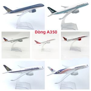 16CM Airbus A350 Hợp Kim Kim Loại Diecast Mô Hình Máy Bay Thu Nhỏ Máy Bay Đồ Chơi Dành Cho Trẻ Em Sưu Tập Quà Tặng Tỉ Lệ 1:400