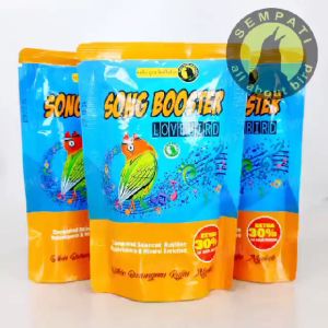 SEMPATI FREE GANTUNGAN BUAH Song Booster Lovebird Nutribird 150 Gram Pakan Pur Voer Burung Kicau Lovebird PSBLBFY