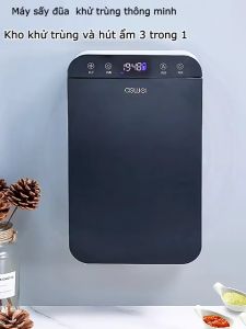 Hộp khử trùng dụng cụ ăn UV có làm khô nhanh Intelligent Sterilization cao cấp - EuroHome