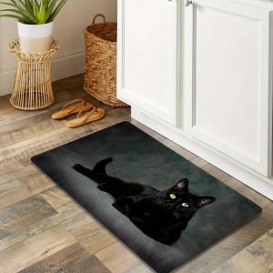 Thảm Trải Cửa Cao Cấp Chống Trơn Trượt Cho Lối Vào Biệt Thự Chất Liệu Polyester Chống Bám Bẩn Phong Cách Cổ Điển Chống Thấm Nước & Chống Phai Màu