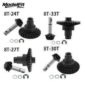 24/8T 27/8T 30/8T 33/8T Axle Overdrive Bevel Gears For 1/10 RC Crawler Axial SCX10 SCX10 I II III 90046 Capra 1.9 Upgrade Parts