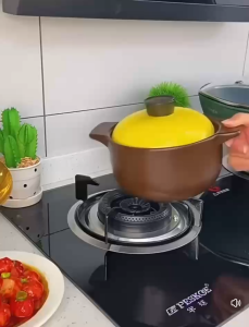 Kitchen Stovetop Wok Non-slip Universal Pot Rack for Gas Stove Mini Saucepan Support Holder Stable Safe Cooking Utensils
