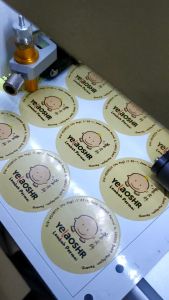 STICKER LABEL PRODUK | 3CM/4CM/5CM/6CM | MIRRORKOTE STICKER | SIAP POTONG
